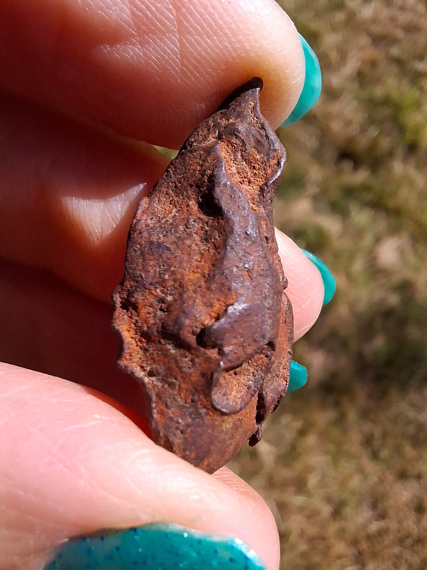 Gebel Kamil Iron Meteorite, 9.78g (Ref: K39)