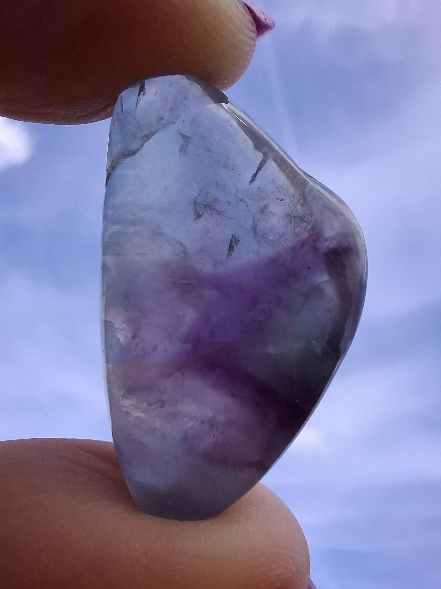 Fluorite, Tumble Stone, Crystal (Ref :T46)