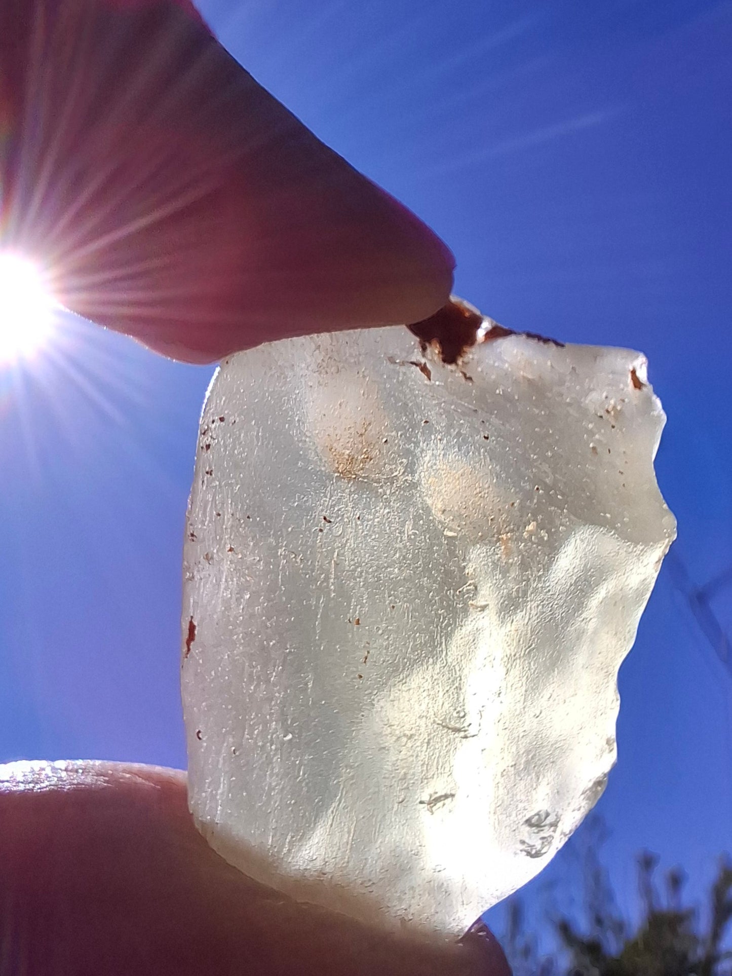 Libyan Desert Glass Piece, 16.55g, Tektite