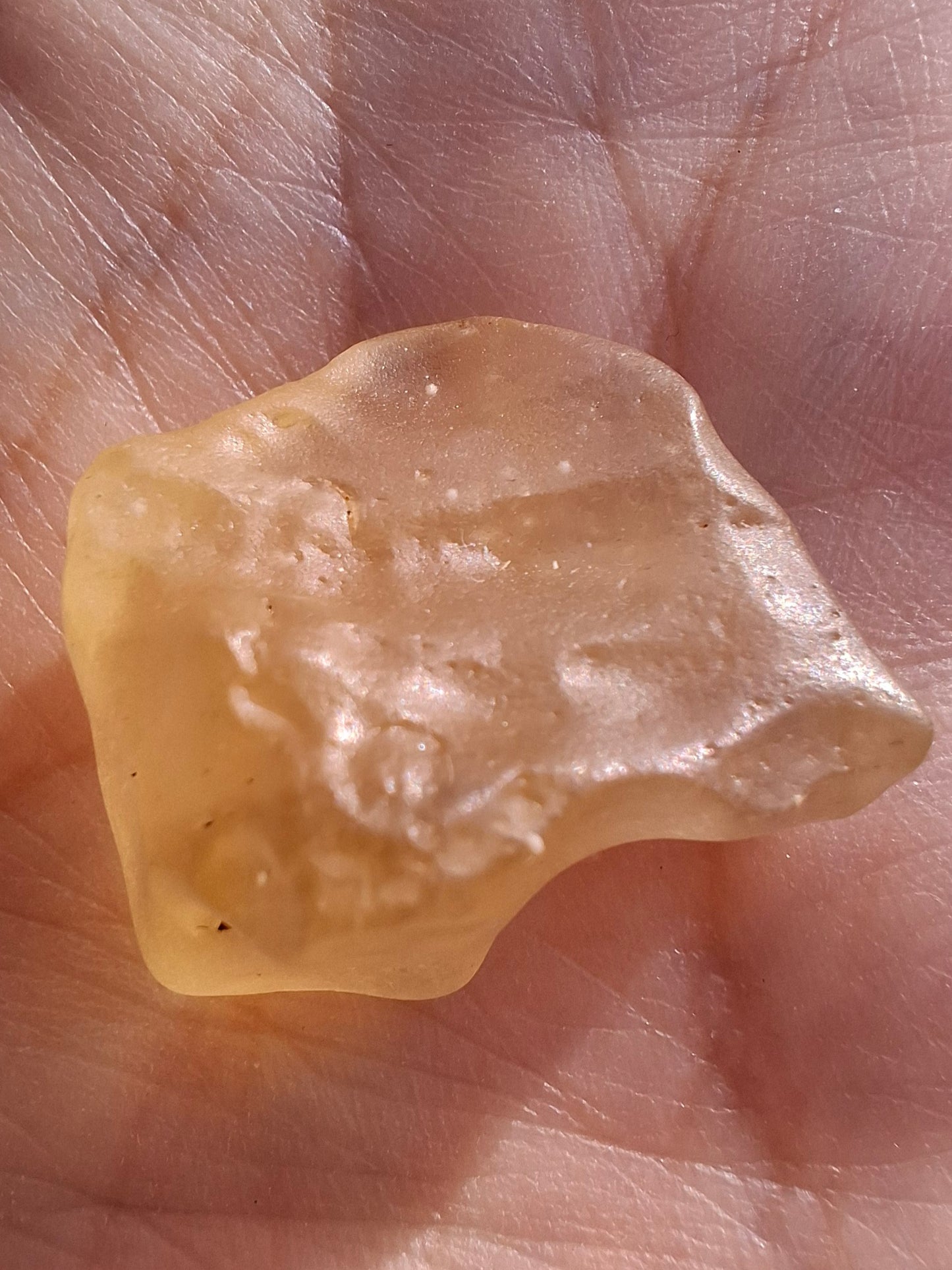 Libyan Desert Glass Piece, 5.70g, Tektite