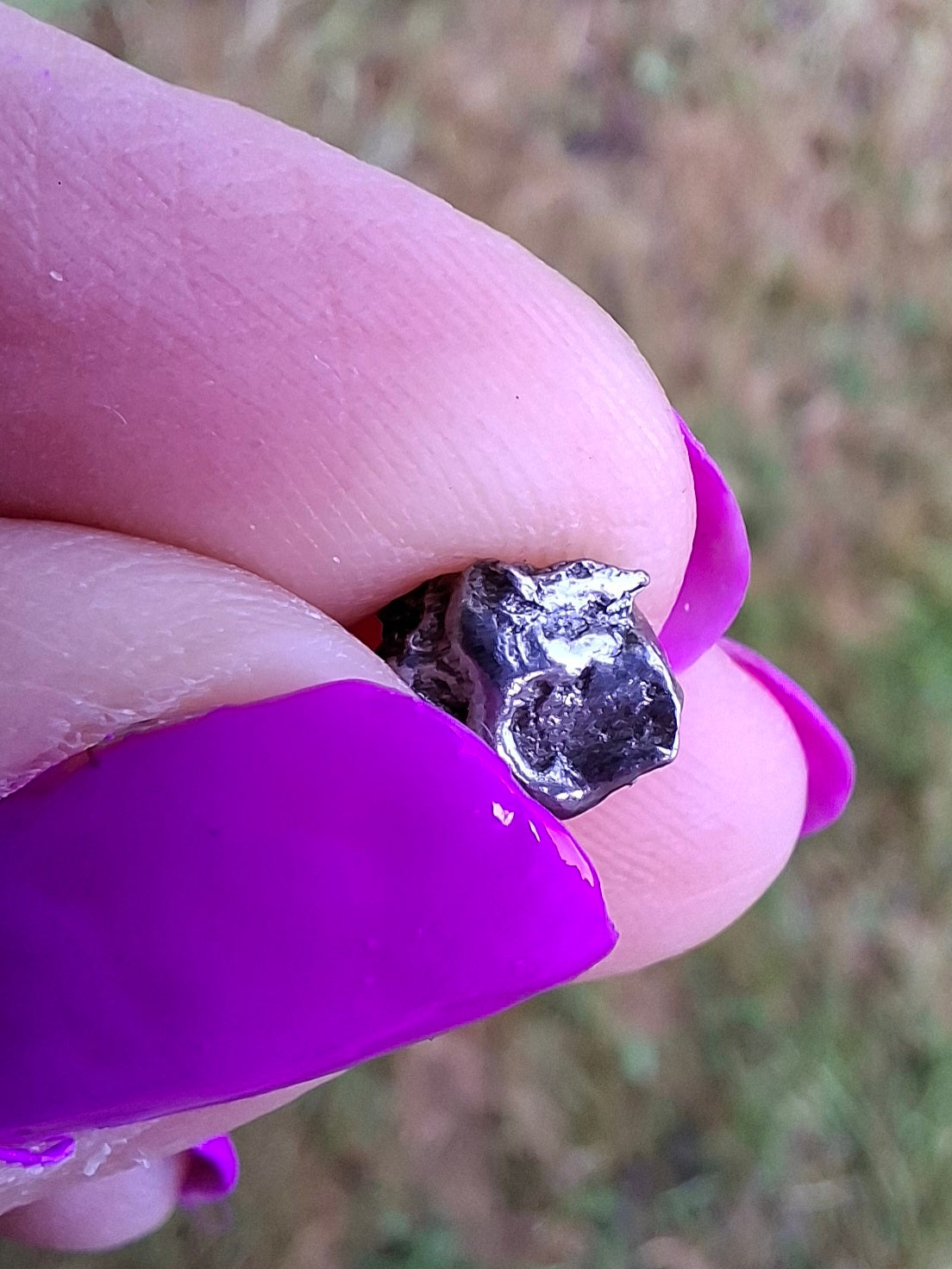 Campo del Cielo, 0.87g, Nickel Iron Meteorite (Ref: C4)