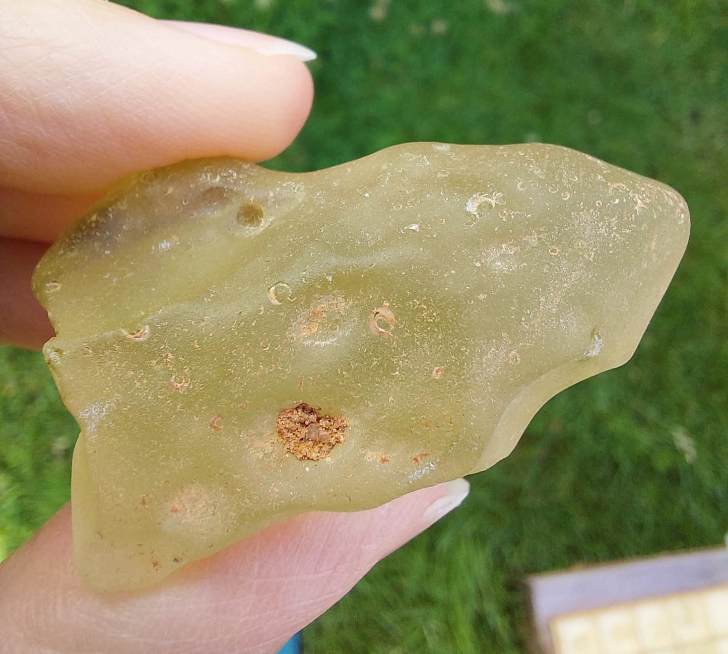 Libyan Desert Glass Piece, 29.87g, Tektite (Ref: LE238)