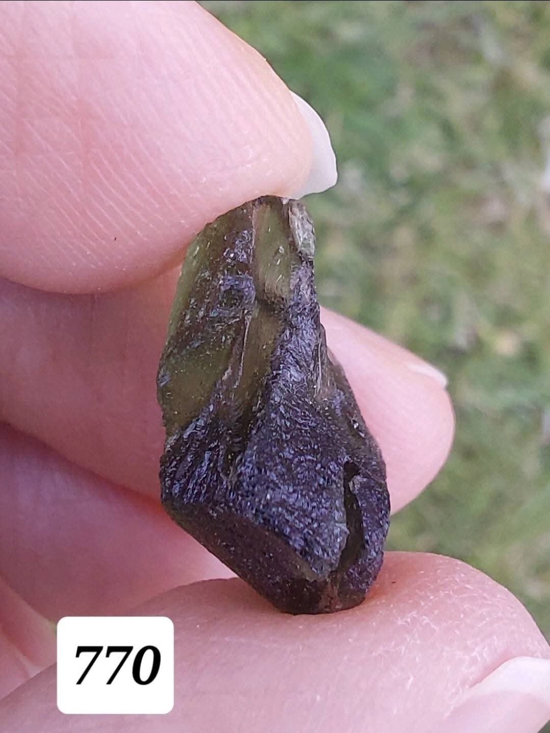 Moldavite Piece, 1.84g, Tektite (Ref: 770)