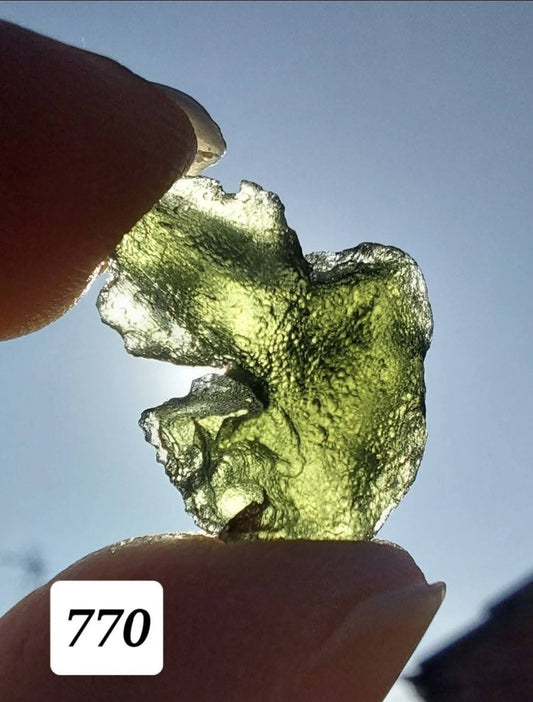 Moldavite Piece, 1.84g, Tektite (Ref: 770)