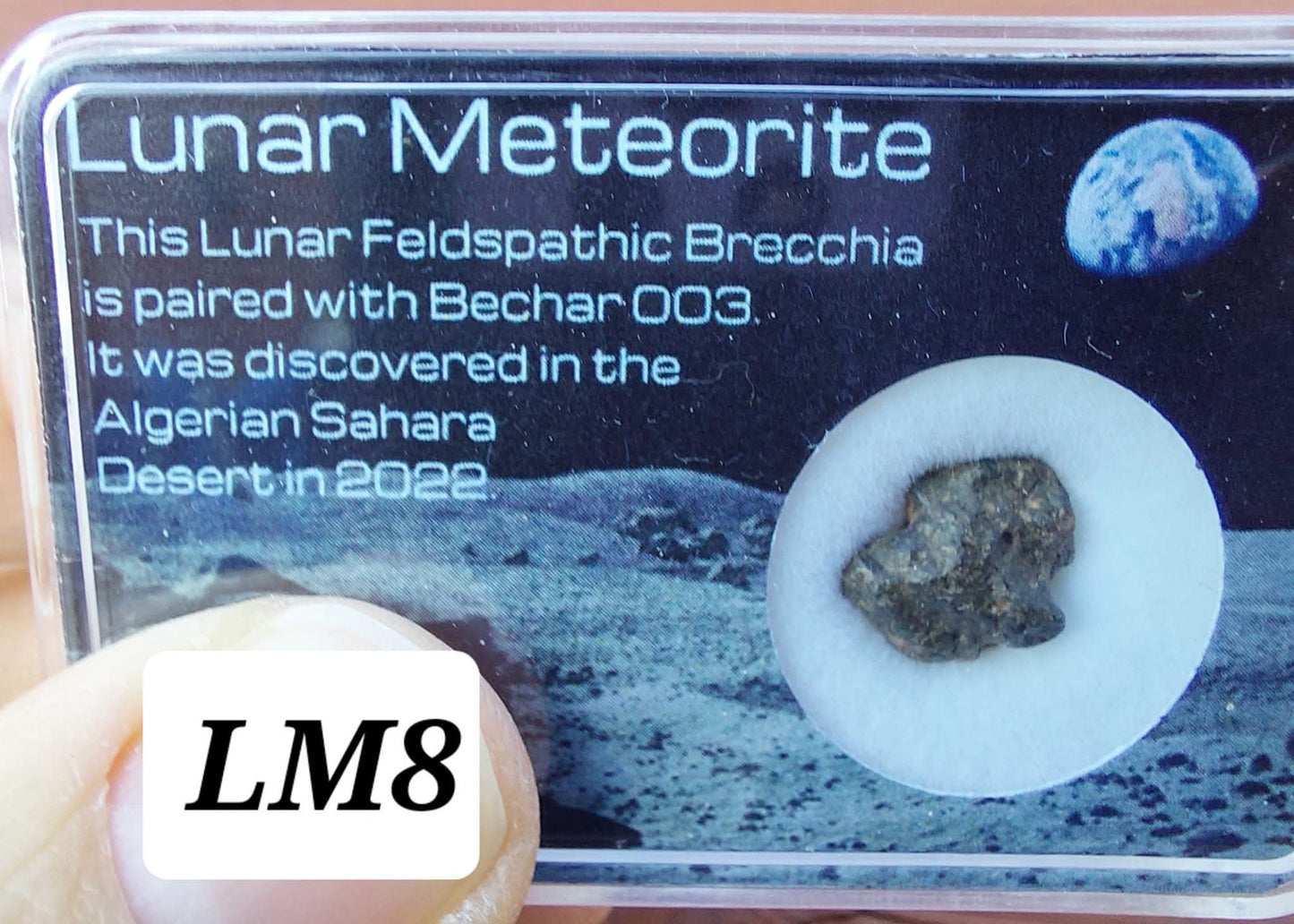 Lunar Meteorite, 0.55g, 'Moon Rock' (Ref: LM8)