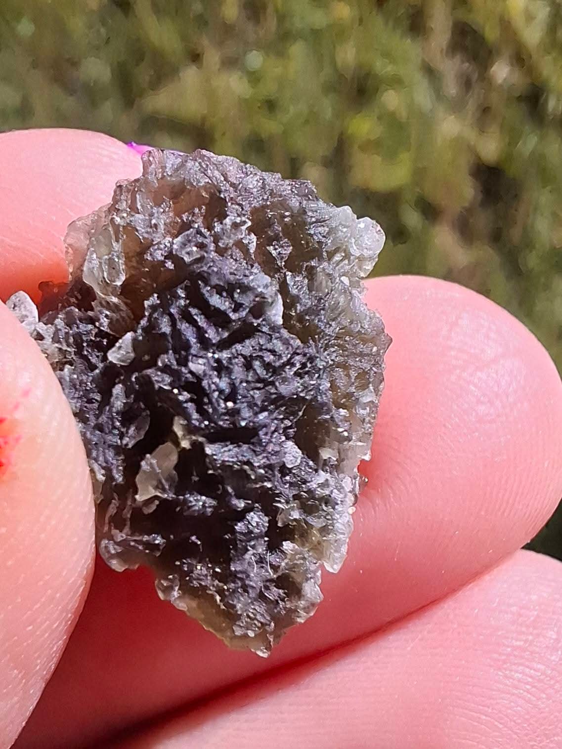 Moldavite Piece, 2.47g, Tektite (Ref: 1303)