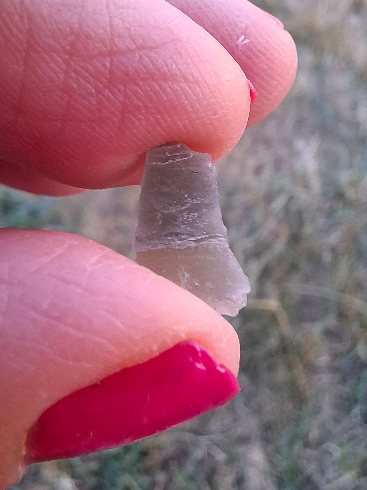 Moldavite Piece, SNOWFLAKE, FROSTED, BRUSNA, 0.32g, Tektite (Ref: 1505)