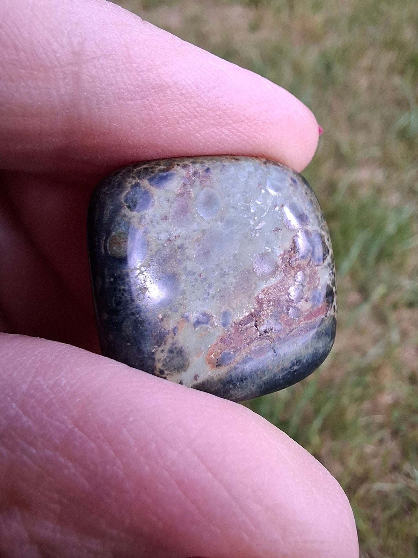 Kambaba Jasper, Tumble Stone, Crystal (Ref: T162)