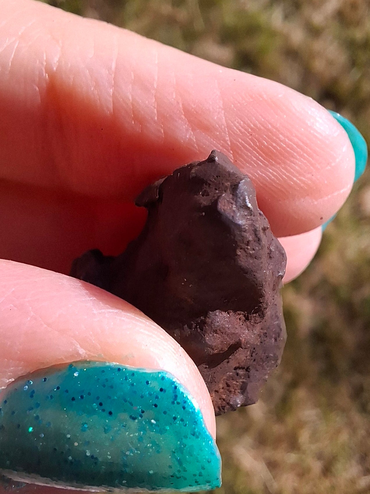 Gebel Kamil Iron Meteorite, 25.42g (Ref: K38)