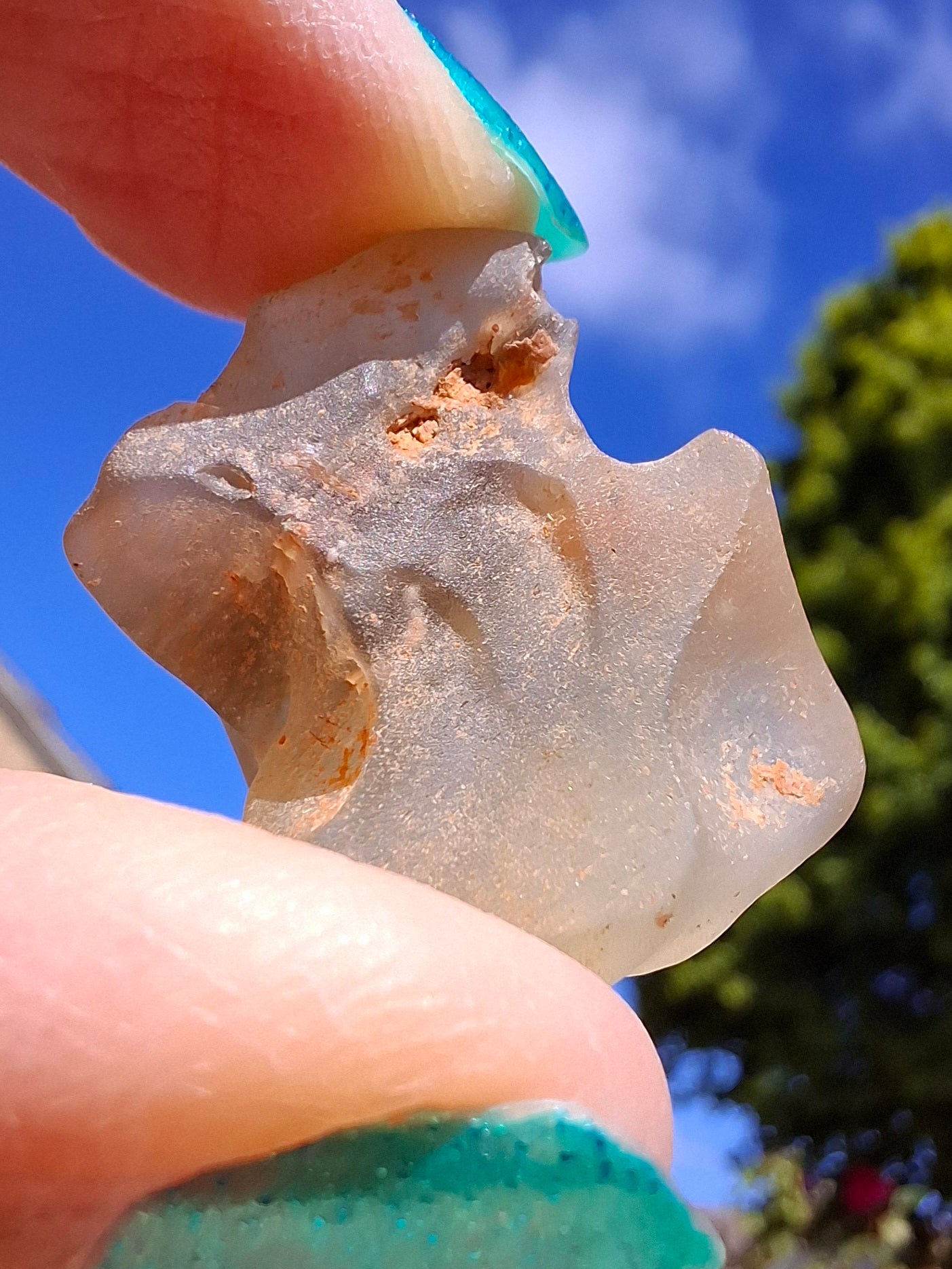 Libyan Desert Glass Piece, 6.97g, Tektite