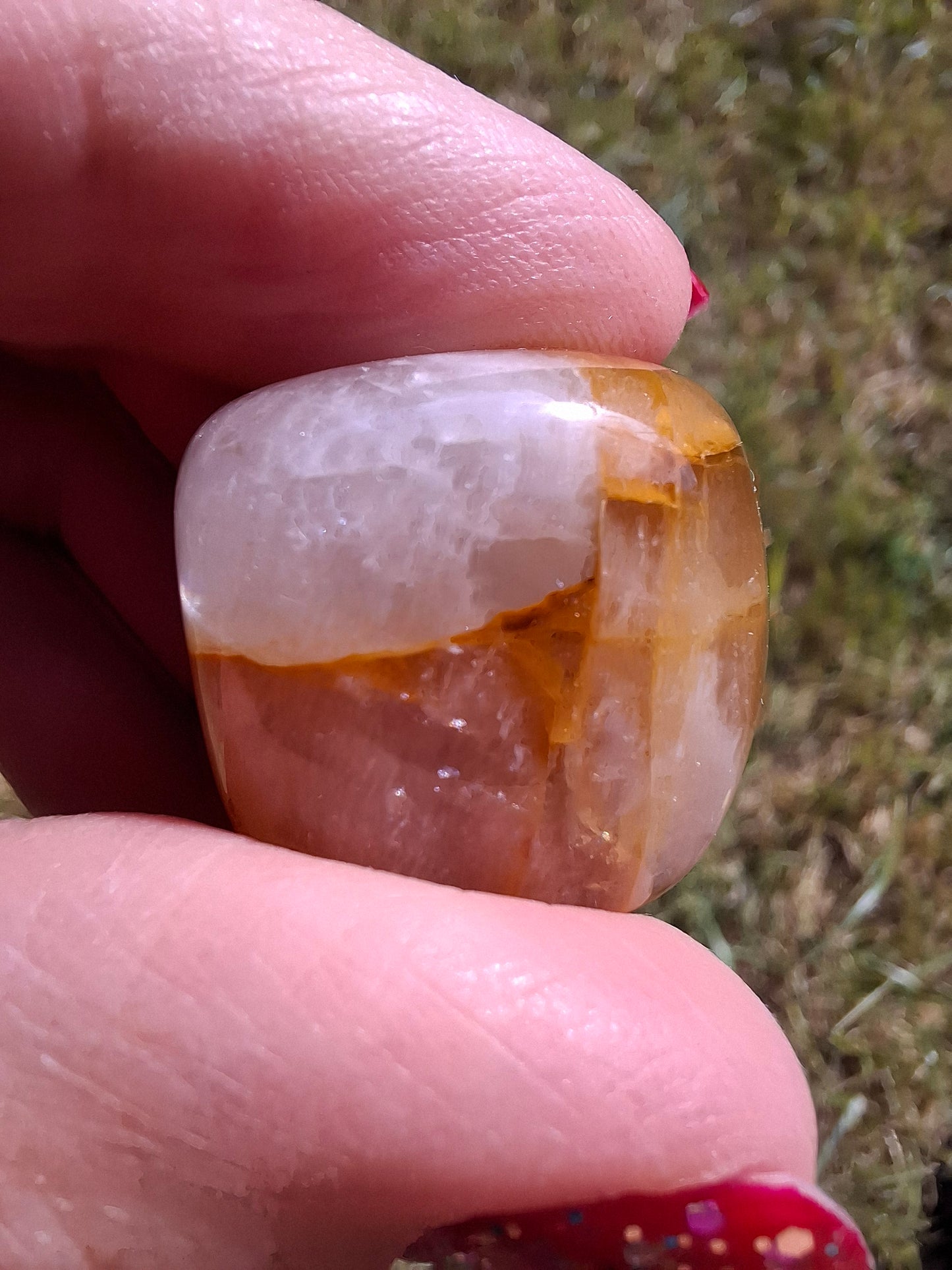 Golden Healer, Tumble Stone, Crystal (Ref: T195)
