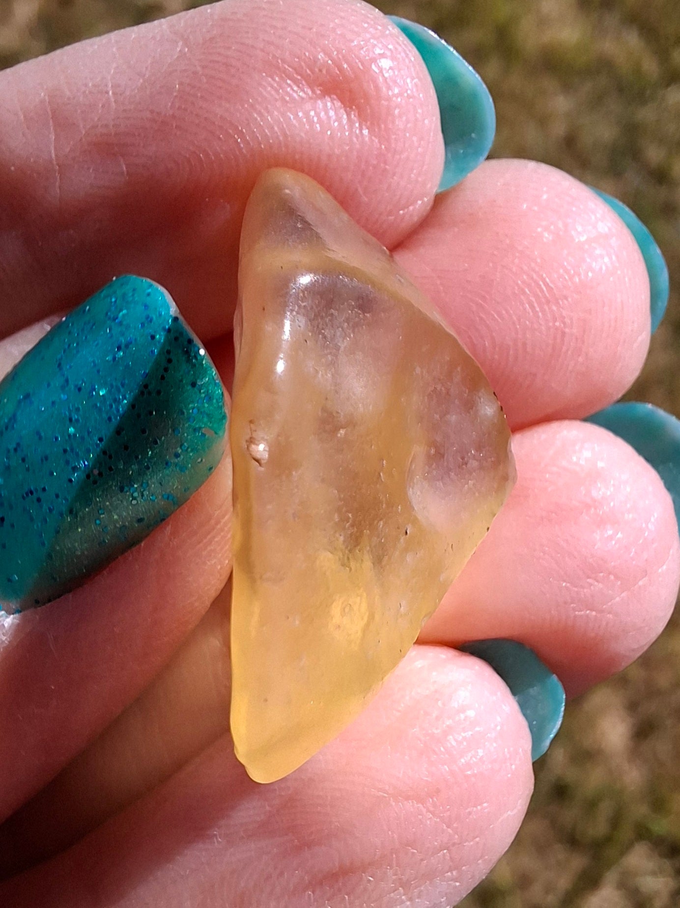 Libyan Desert Glass Piece, 4.76g, Tektite