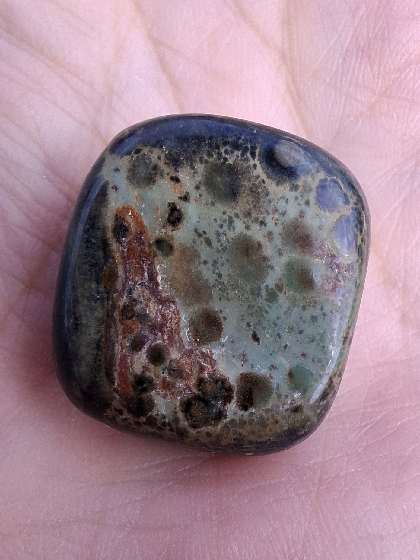 Kambaba Jasper, Tumble Stone, Crystal (Ref: T162)