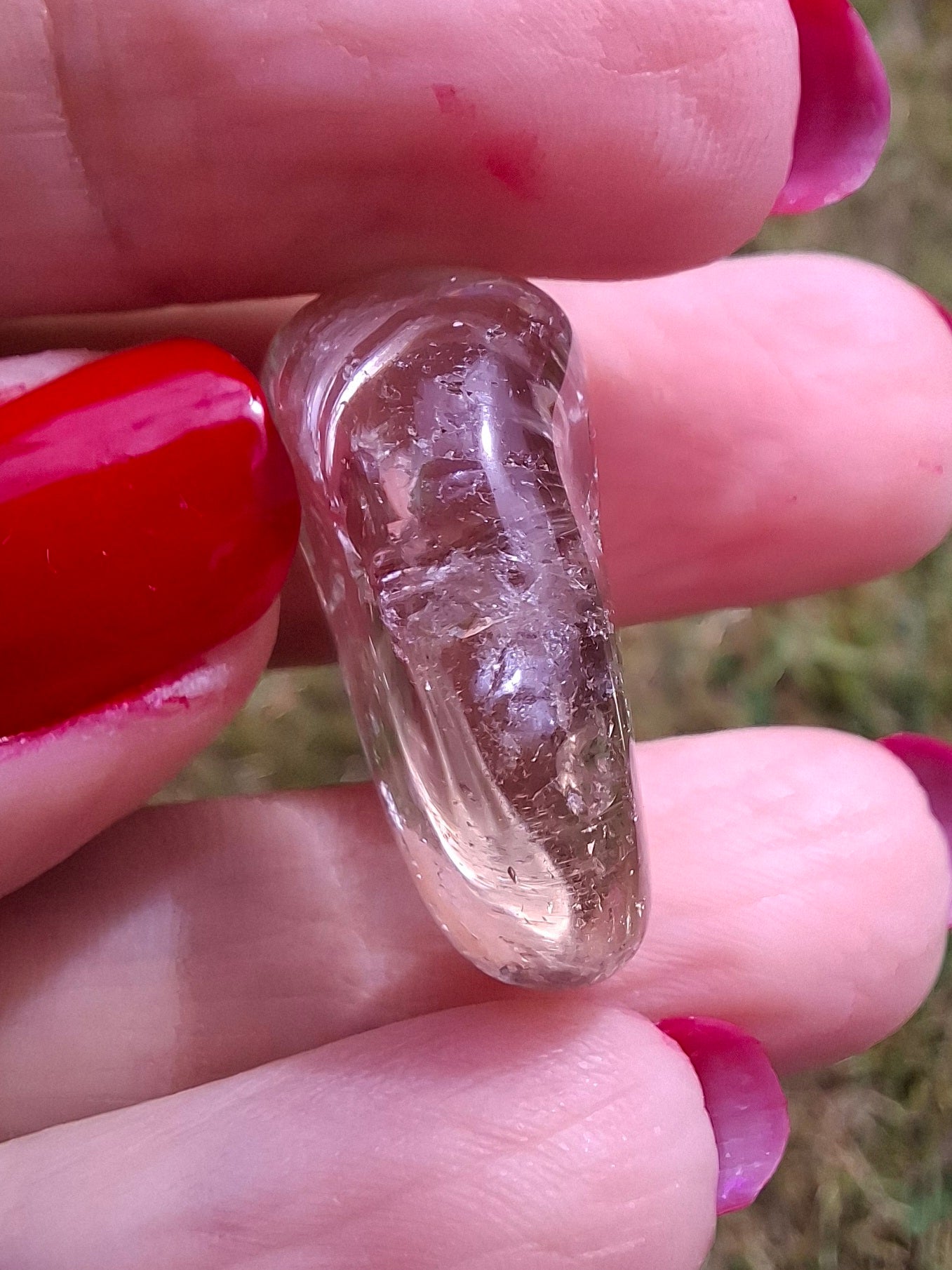 Smoky Quartz, Tumble Stone, Crystal (Ref: T105)