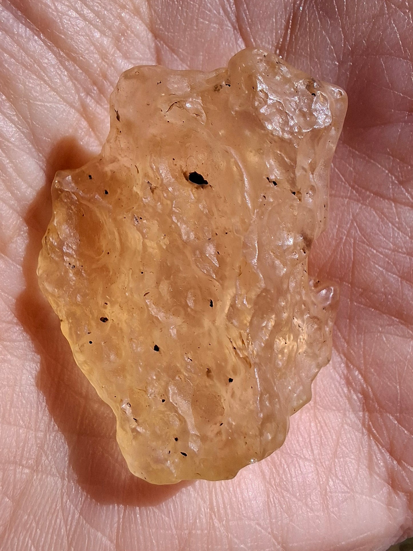 Libyan Desert Glass Piece, 10.00g, Tektite
