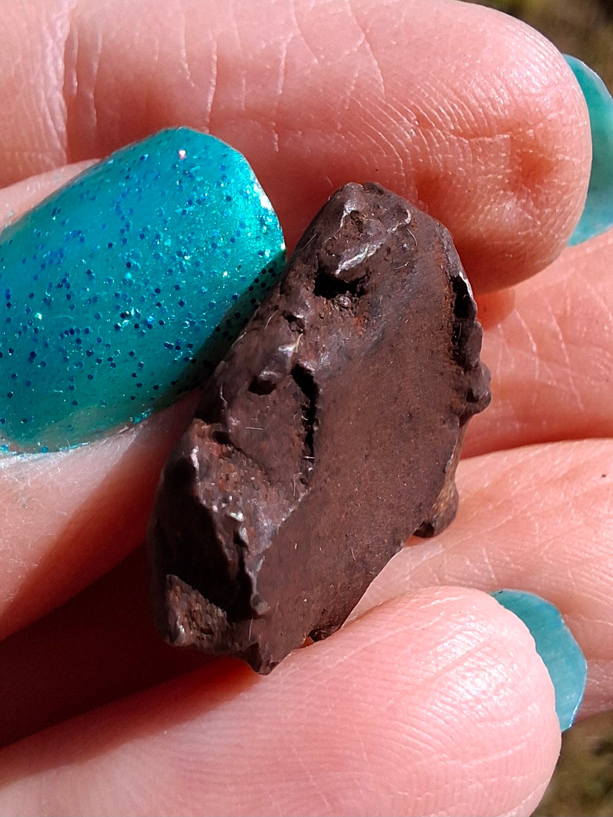Gebel Kamil Iron Meteorite, 11.21g (Ref: K48)