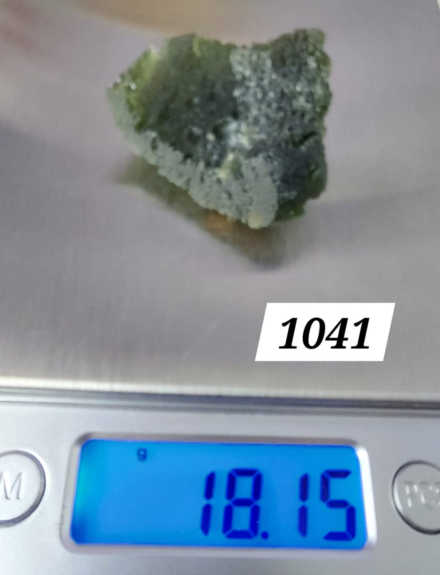 Moldavite Piece, NOVA HOSPODA, 18.15g, Tektite (Ref: 1041)
