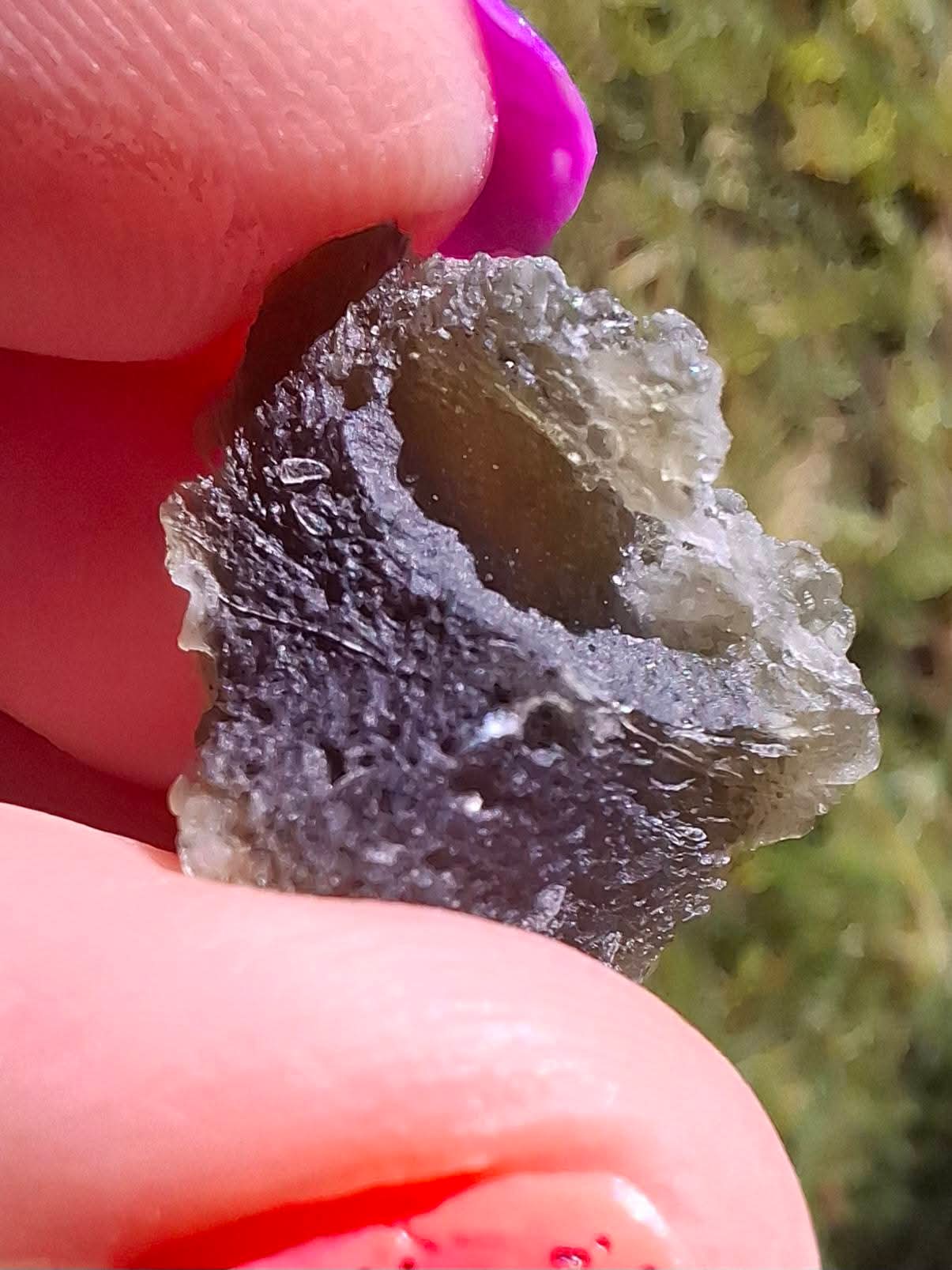 Moldavite Piece, 2.47g, Tektite (Ref: 1303)