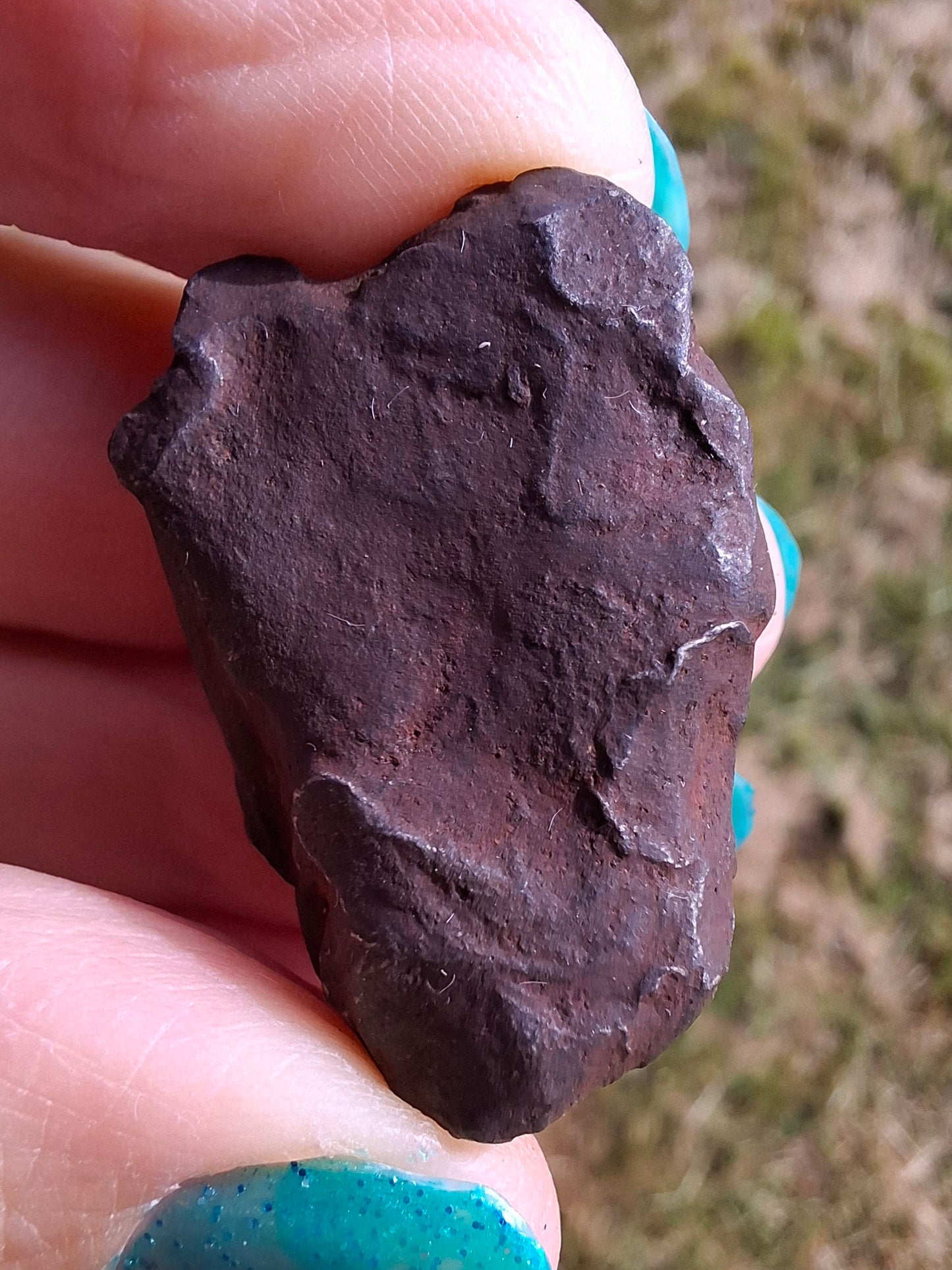 Gebel Kamil Iron Meteorite, 40.04g (Ref: K20)