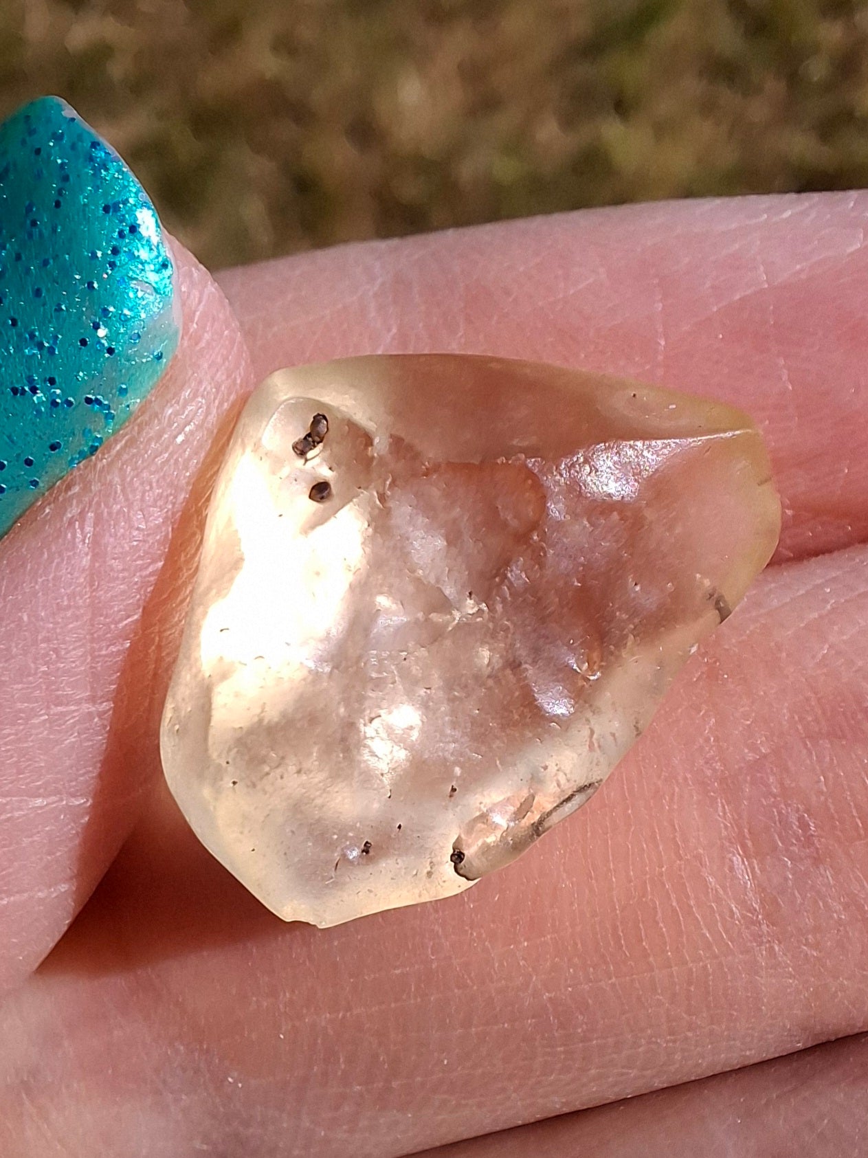 Libyan Desert Glass Piece, 3.16g, Tektite