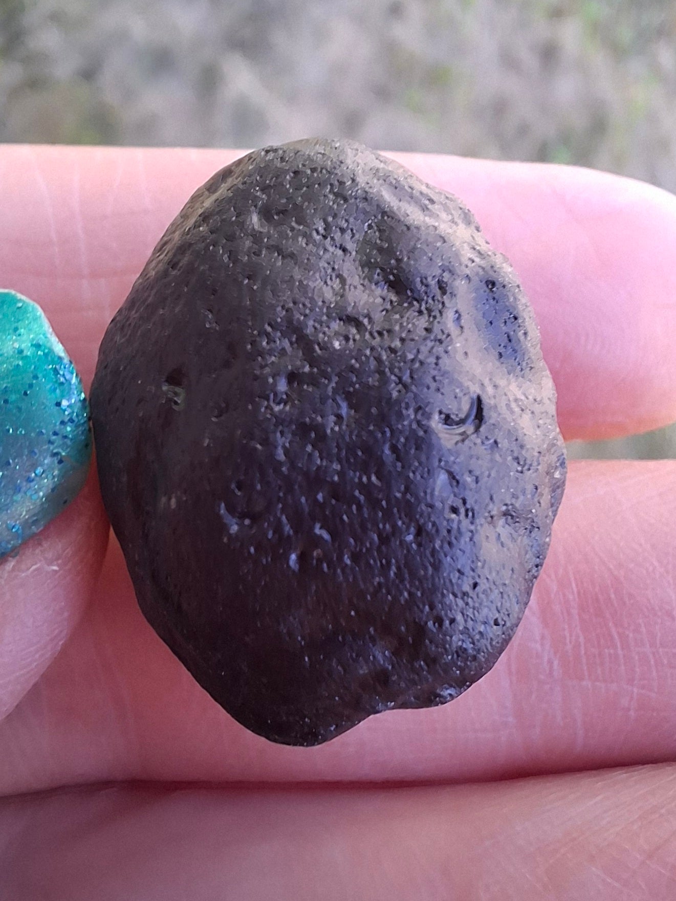 Philippinite (Rizalite), 11.31g, Tektite