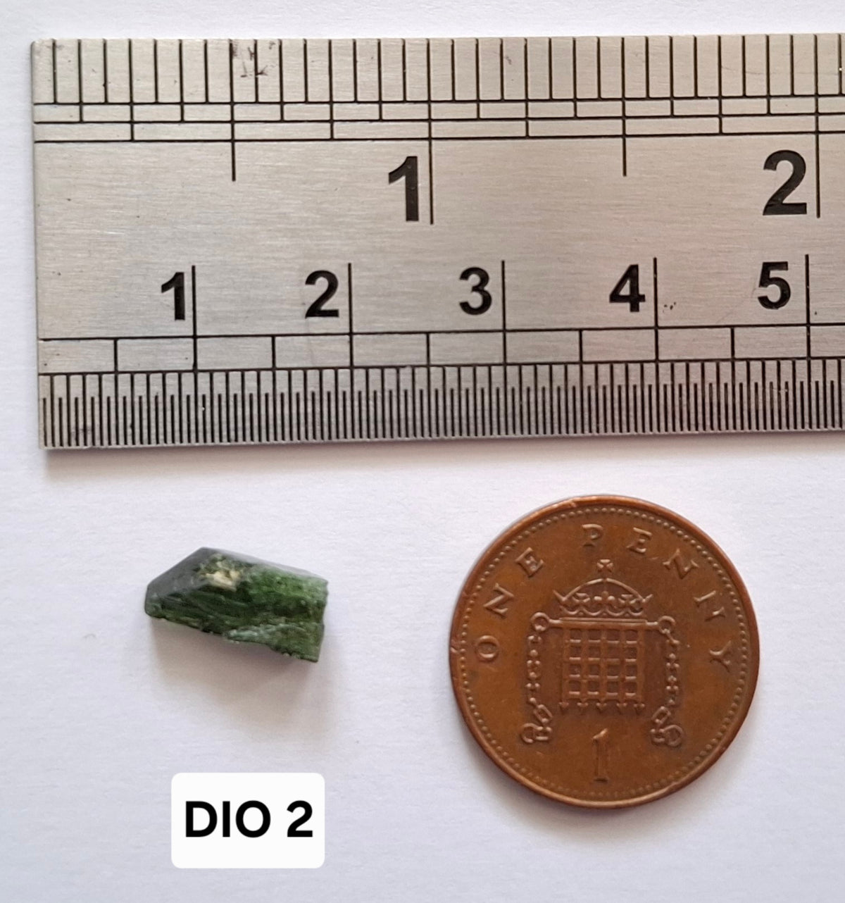 Diopside, 0.60g, Crystal (Ref: DIO2)