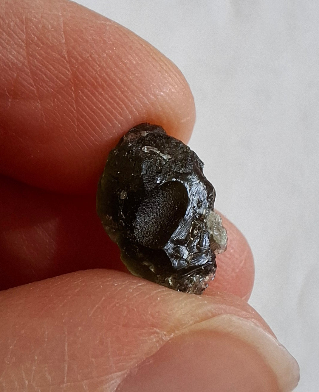 Moldavite Piece, 0.90g, Tektite (Ref: E209)