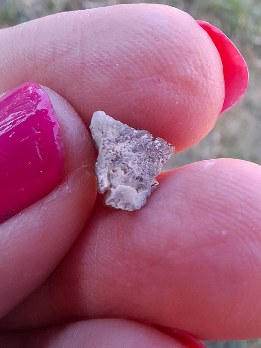 Moldavite Piece, SNOWFLAKE, FROSTED, BRUSNA, 0.36g, Tektite (Ref: 1506)