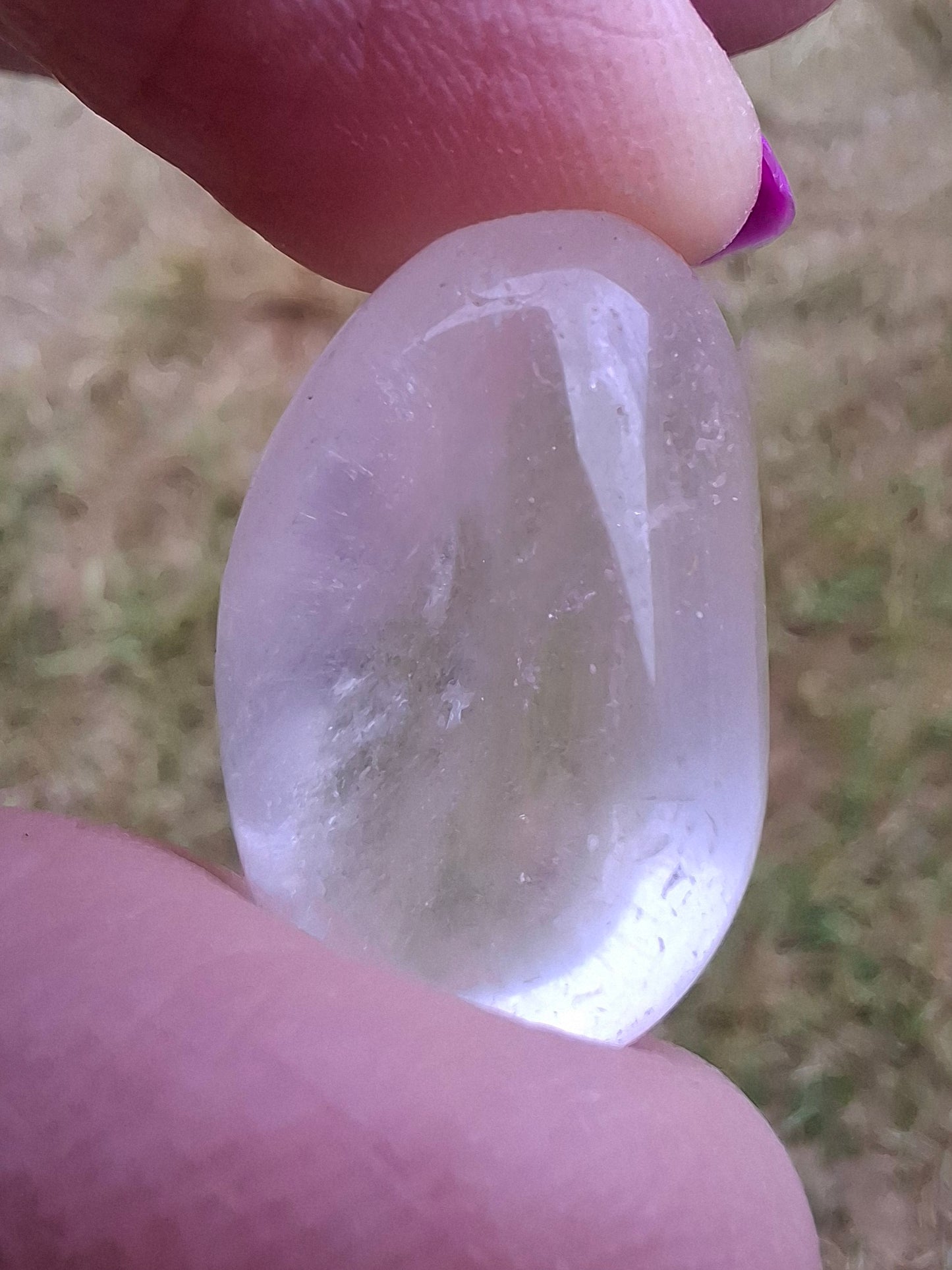 Clear Quartz, Tumble Stone, Crystal (Ref: T29)