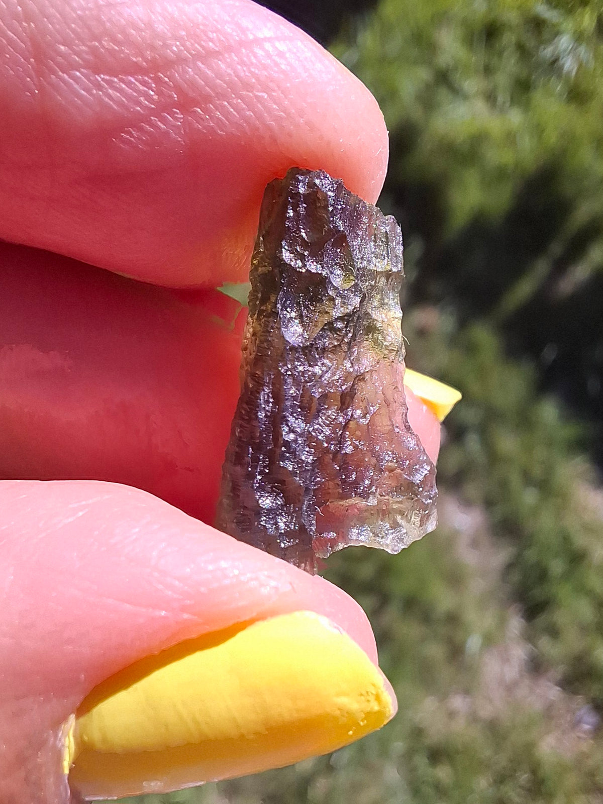 Moldavite Piece, 1.10g, Tektite (Ref: 1515)