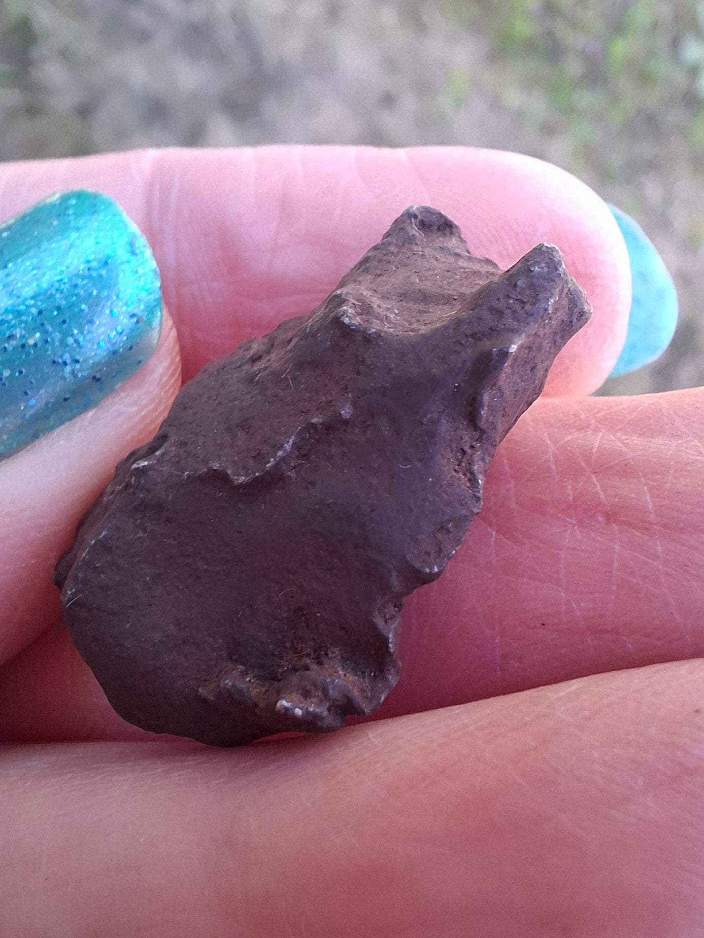 Gebel Kamil Iron Meteorite, 12.80g (Ref: K33)