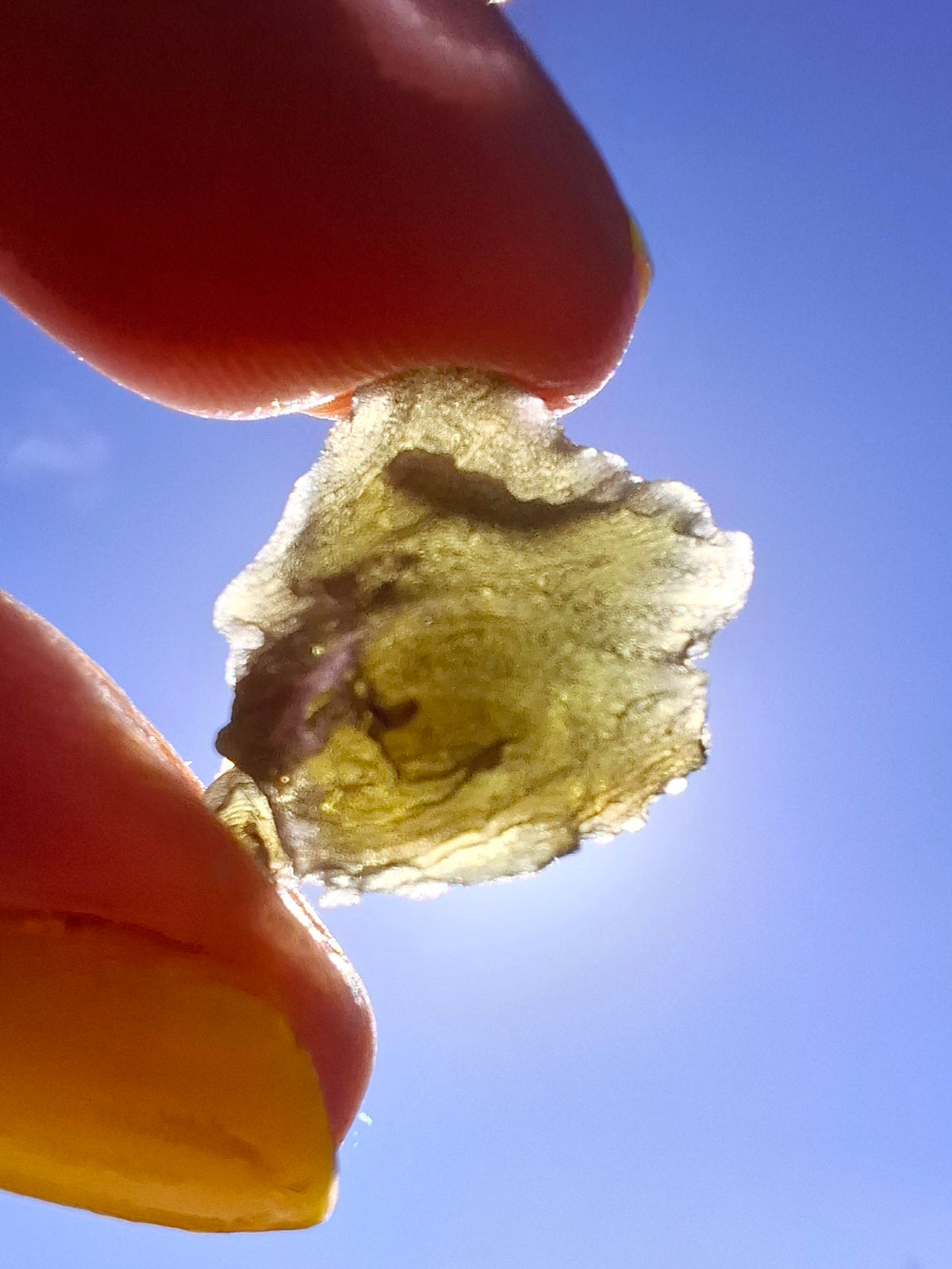Moldavite Piece, 1.74g, Tektite (Ref: 1513)