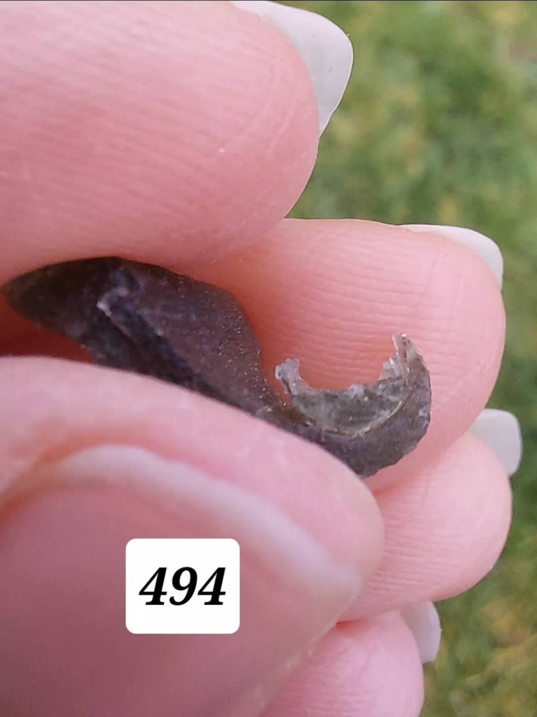 Moldavite Piece, 0.94g, Tektite (Ref: 494)