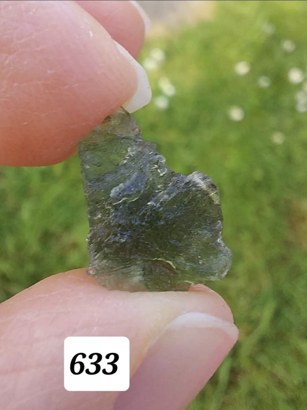 Moldavite Piece, 1.00g, Tektite (Ref: 633)