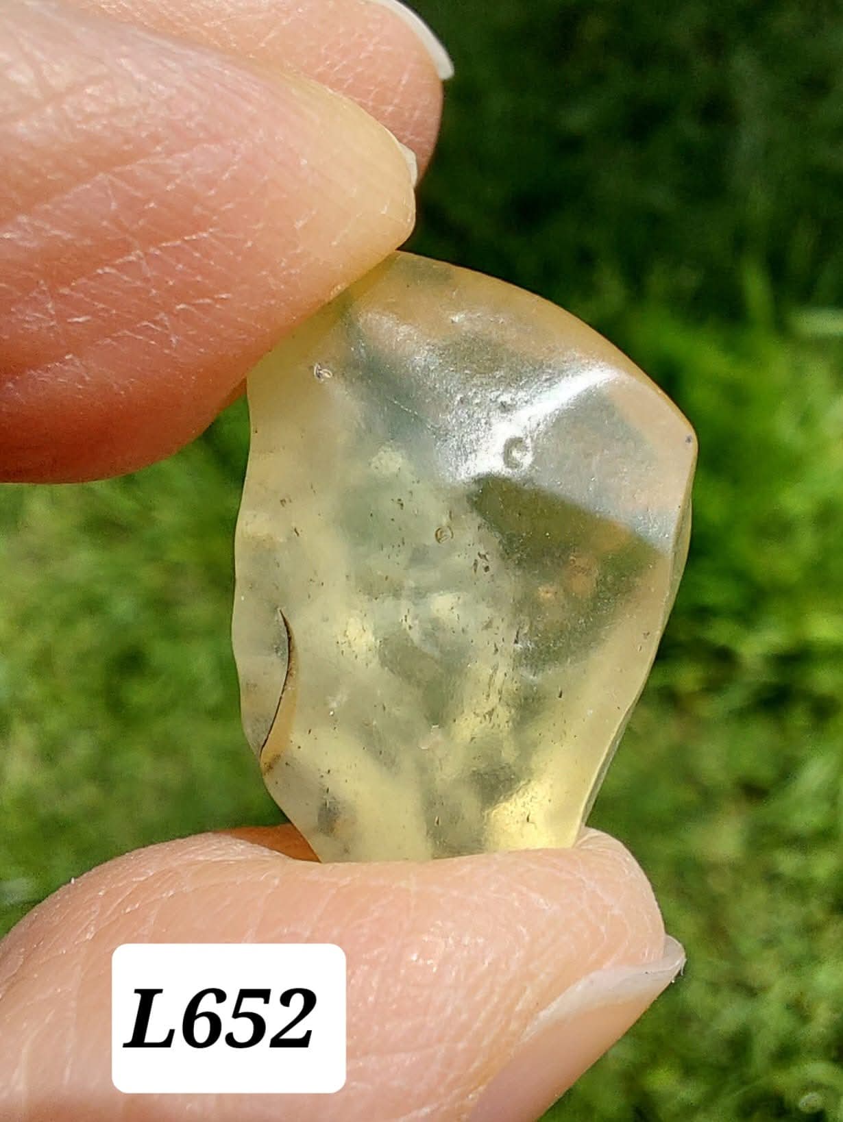 Libyan Desert Glass Piece, 3.16g, Tektite