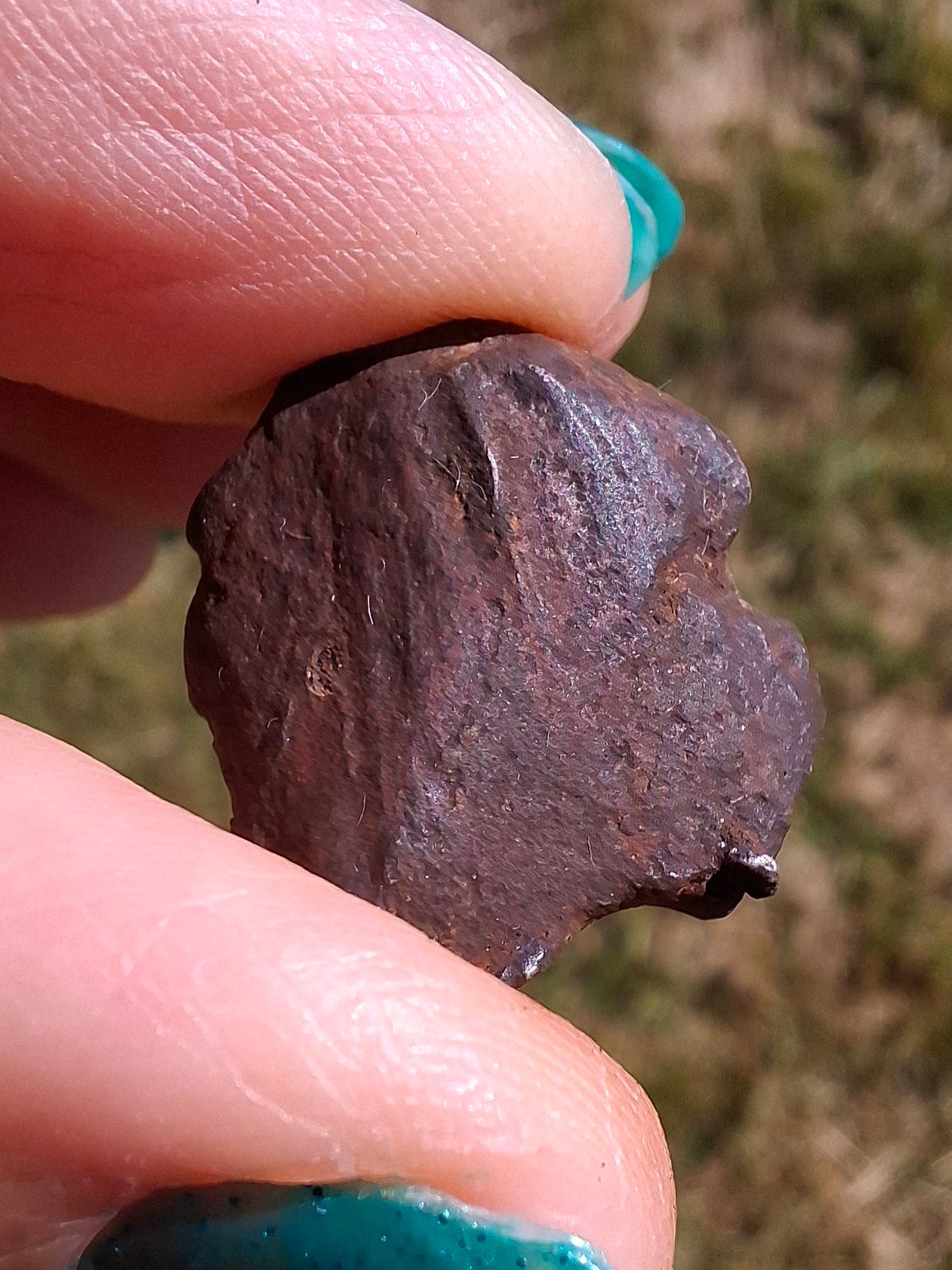 Gebel Kamil Iron Meteorite, 11.21g (Ref: K48)