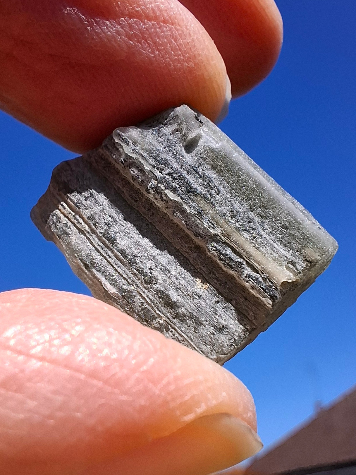 Moldavite Piece, SNOWFLAKE, FROSTED, BARTOCHOV, 3.12g, Tektite (Ref: 1365)