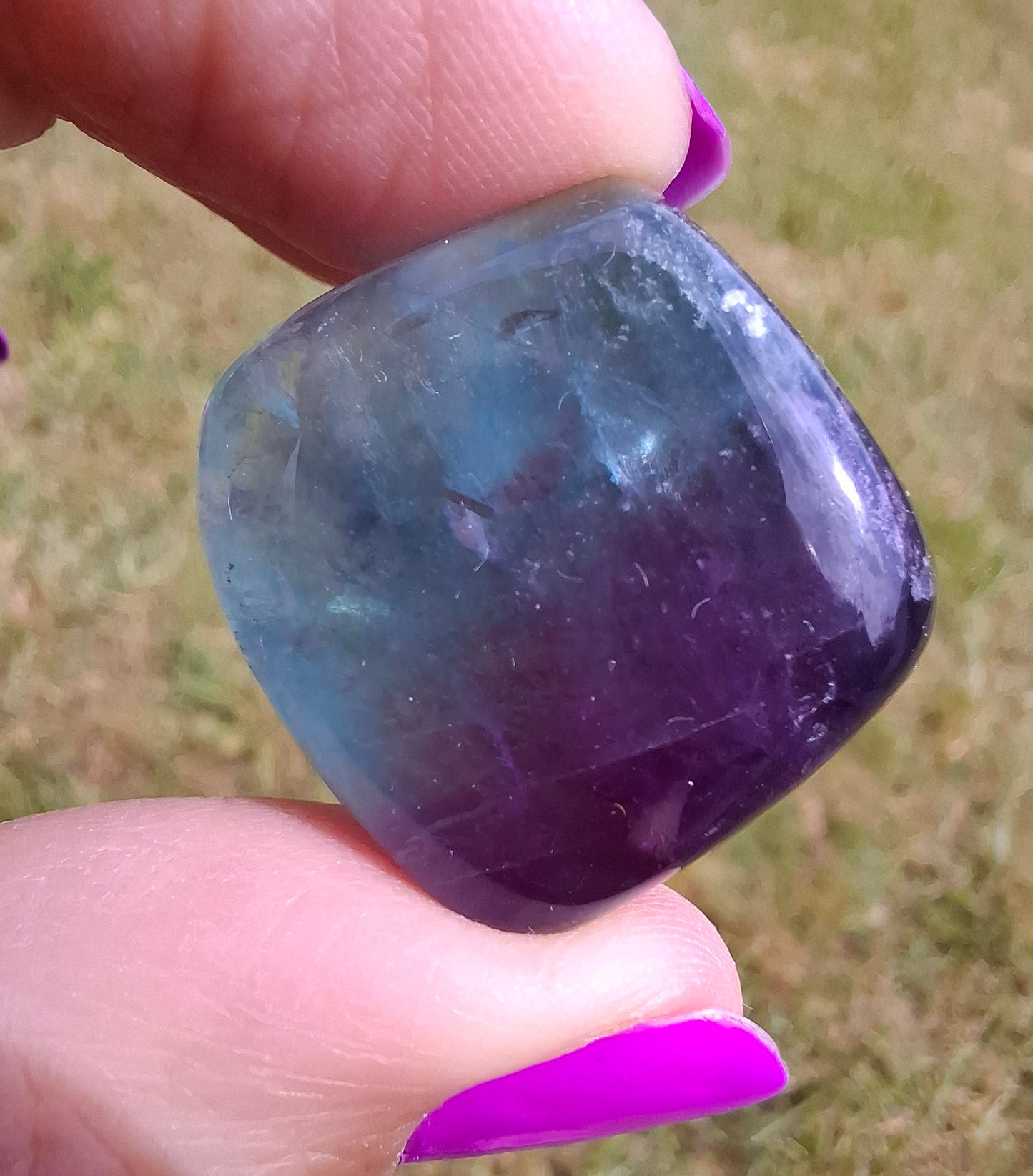Fluorite, Tumble Stone, Crystal (Ref: T55)