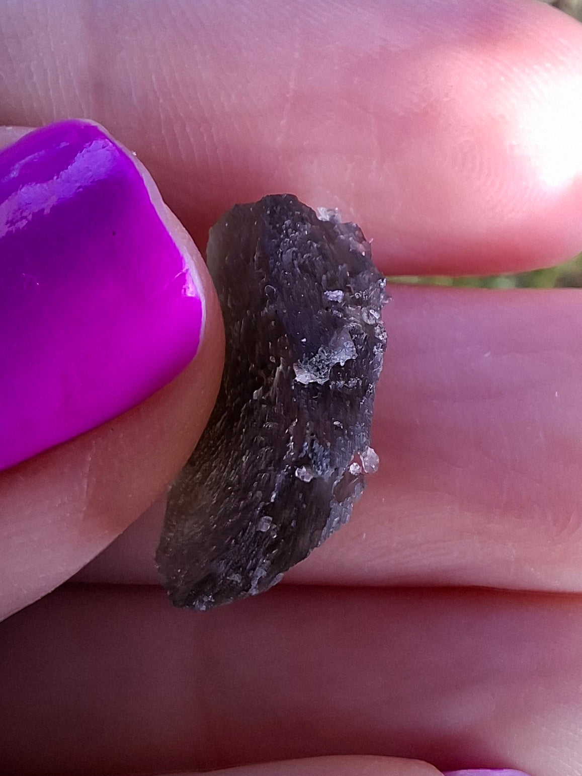 Moldavite Piece, 1.22g, Tektite (Ref: 1464)