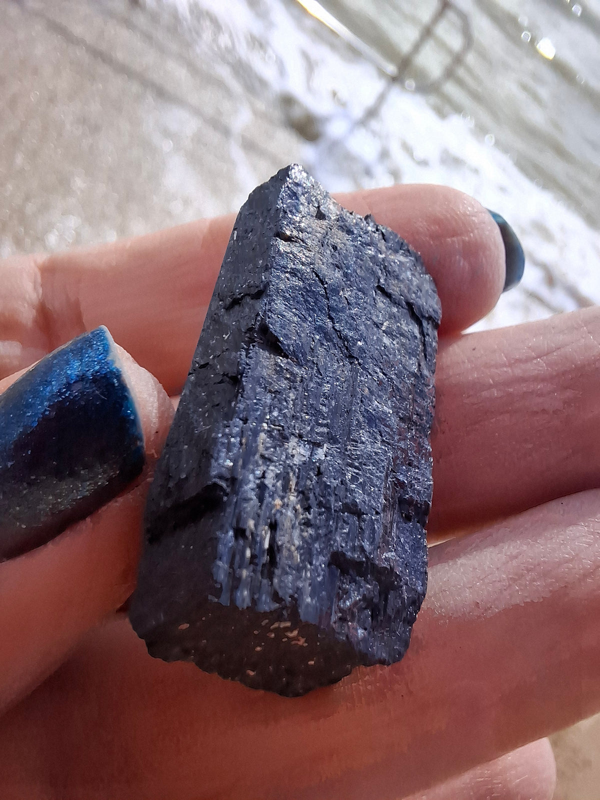 Black Tourmaline RAW, 11.97g, Crystal (Ref: RBT5)