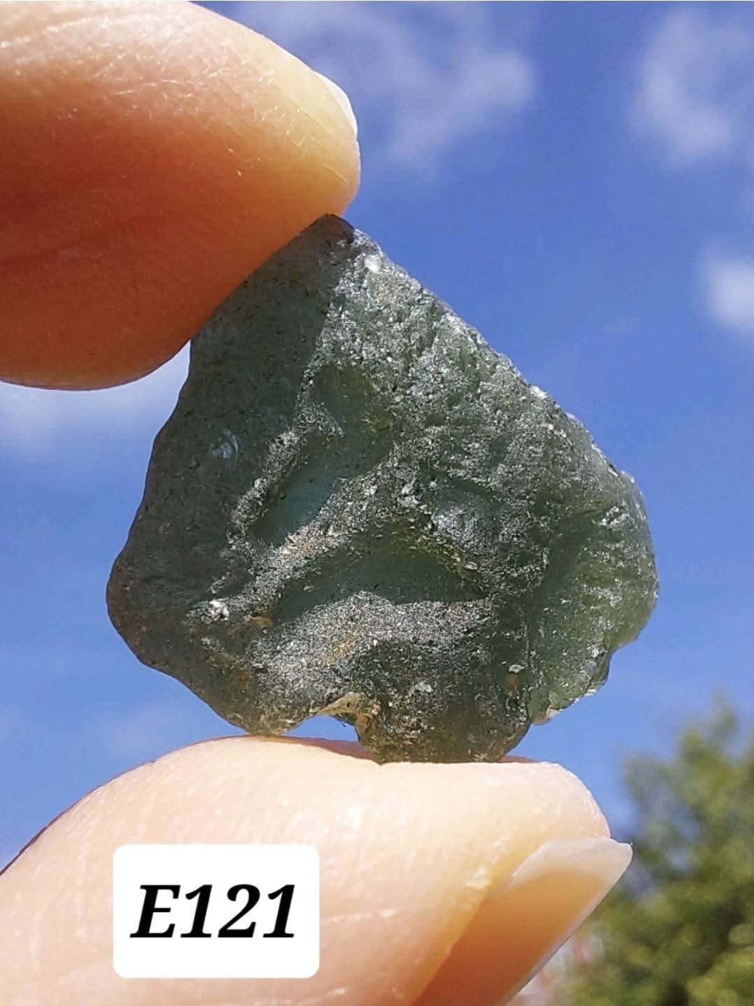 Moldavite Piece, 2.78g, Tektite (Ref: E121)