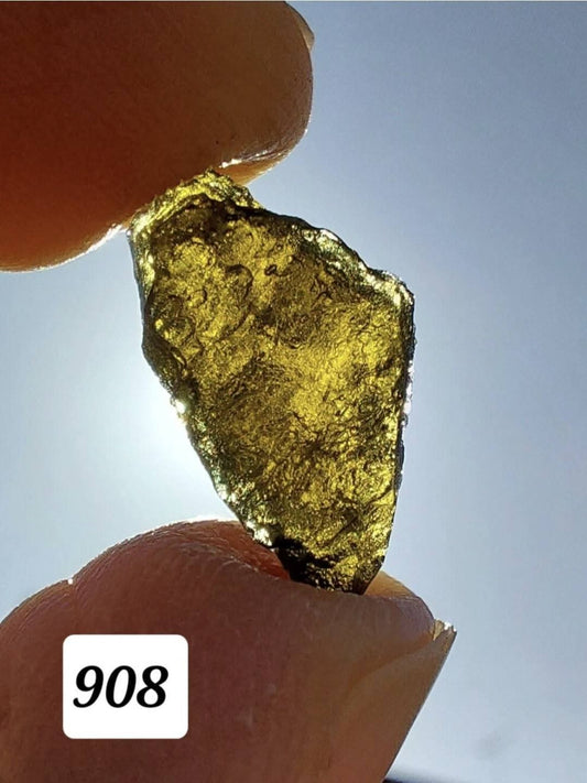 Moldavite Piece, 1.15g, Tektite (Ref: 908)