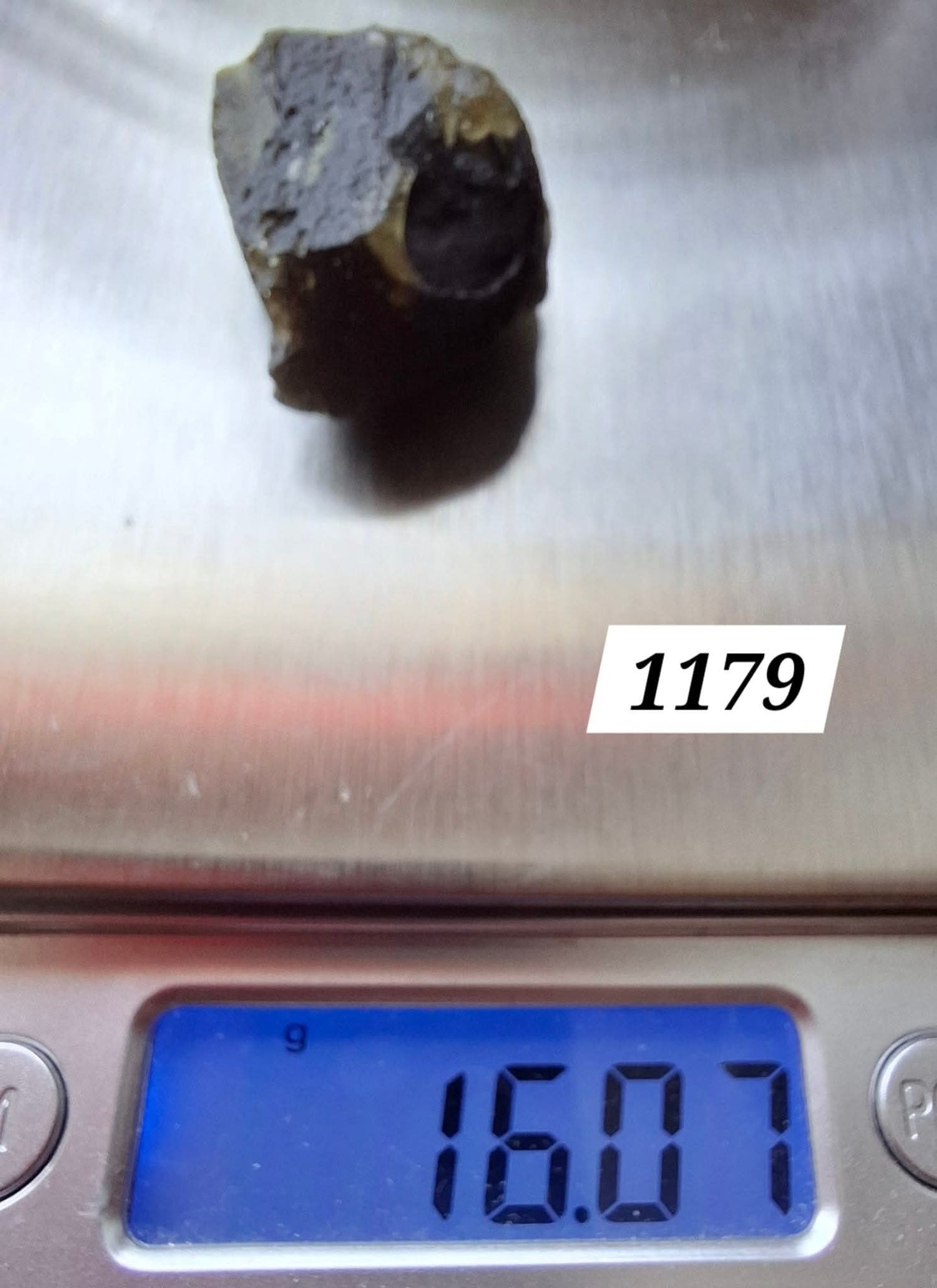 Moldavite Piece, JAKULE, 16.07g, Tektite (Ref: 1179)