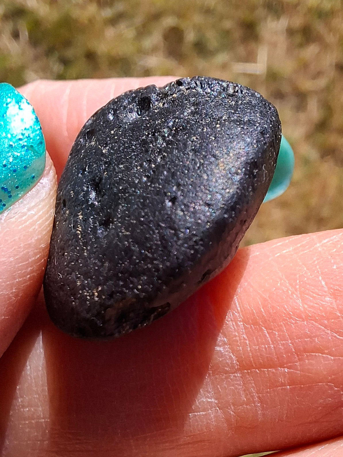 Philippinite (Rizalite), 7.48g, Tektite