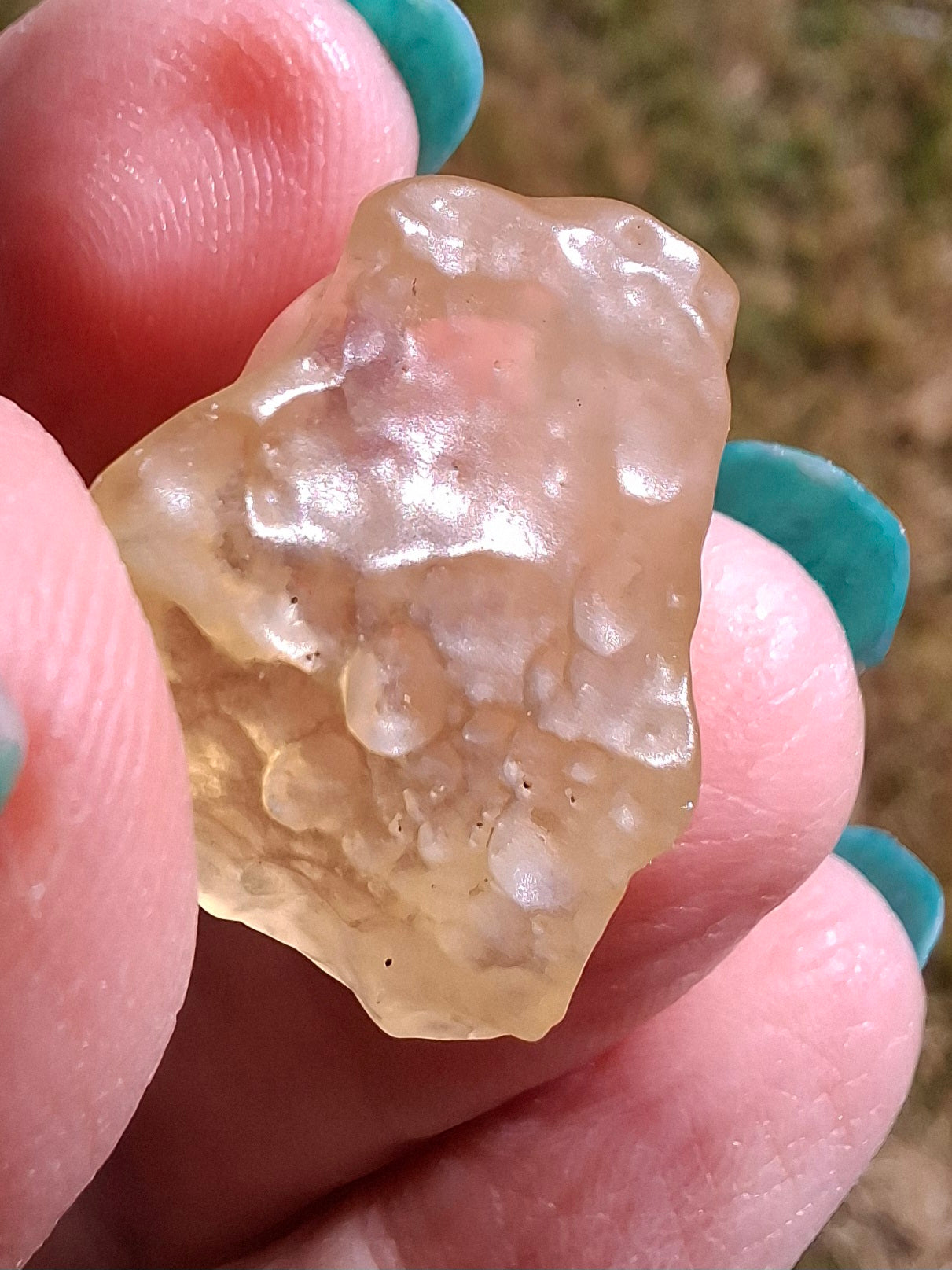 Libyan Desert Glass Piece, 5.58g, Tektite