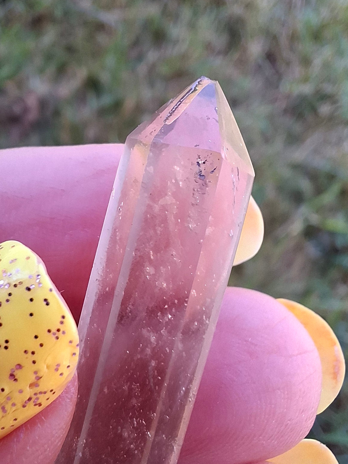 Libyan Desert Glass DT Carving, 3.93g, Tektite (Ref: LDT3)