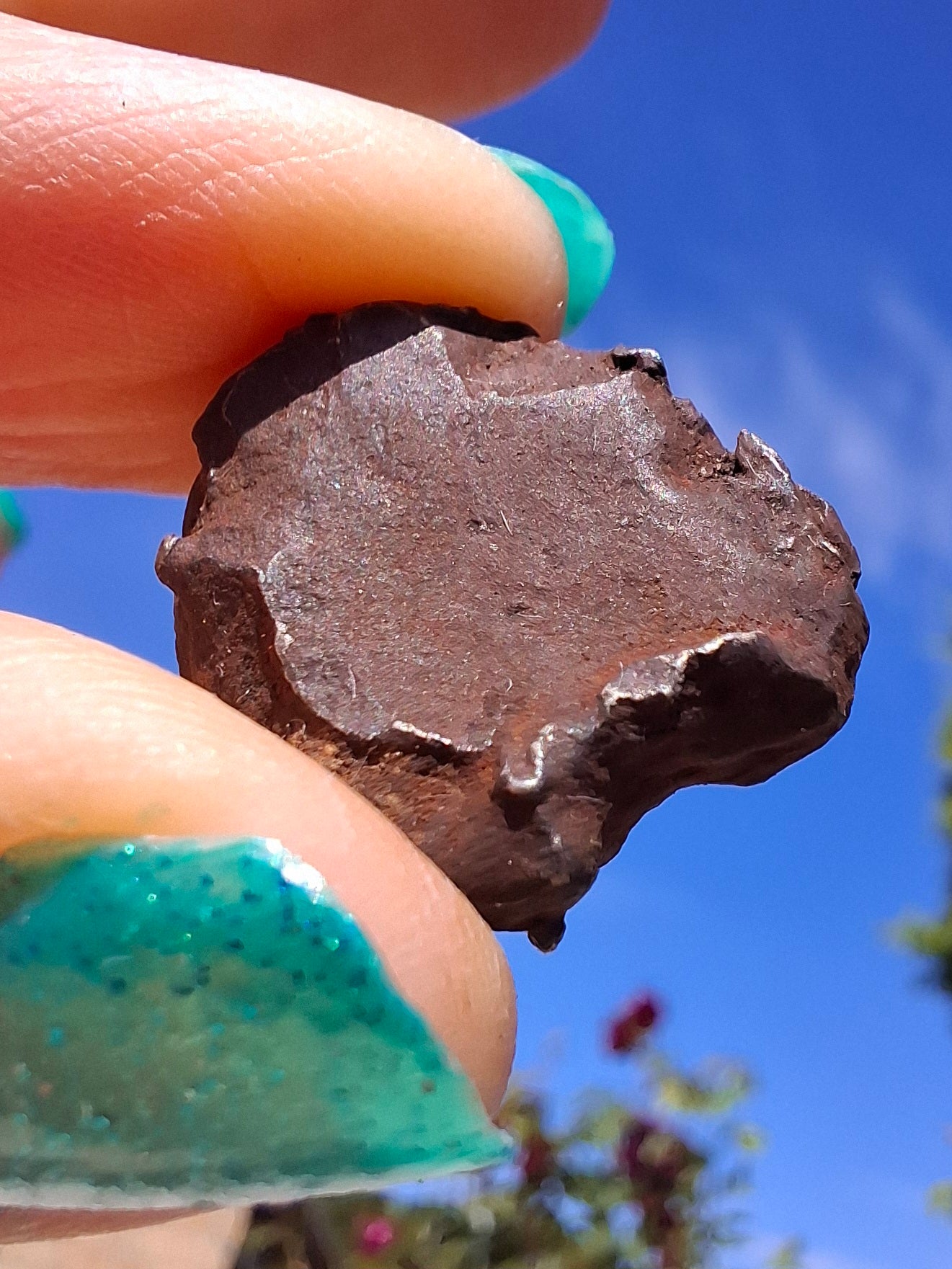 Gebel Kamil Iron Meteorite, 11.21g (Ref: K48)