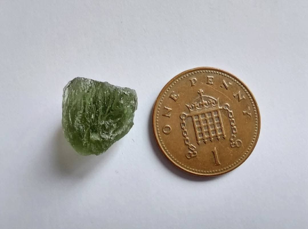 Moldavite Piece, CHLUM, 1.50g, Tektite (Ref: 143)