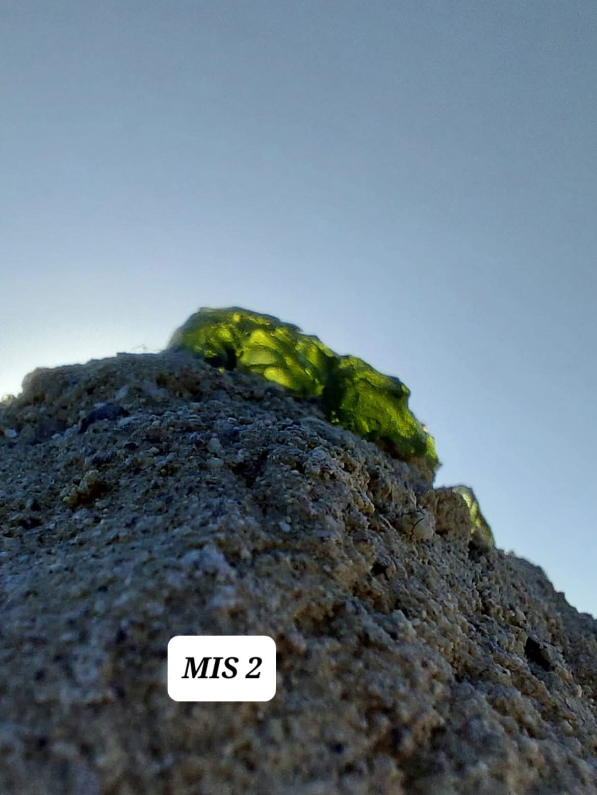 Moldavite In-Situ (in matrix), Besednice, Est 3.5-4g, Tektite (Ref: MIS2)