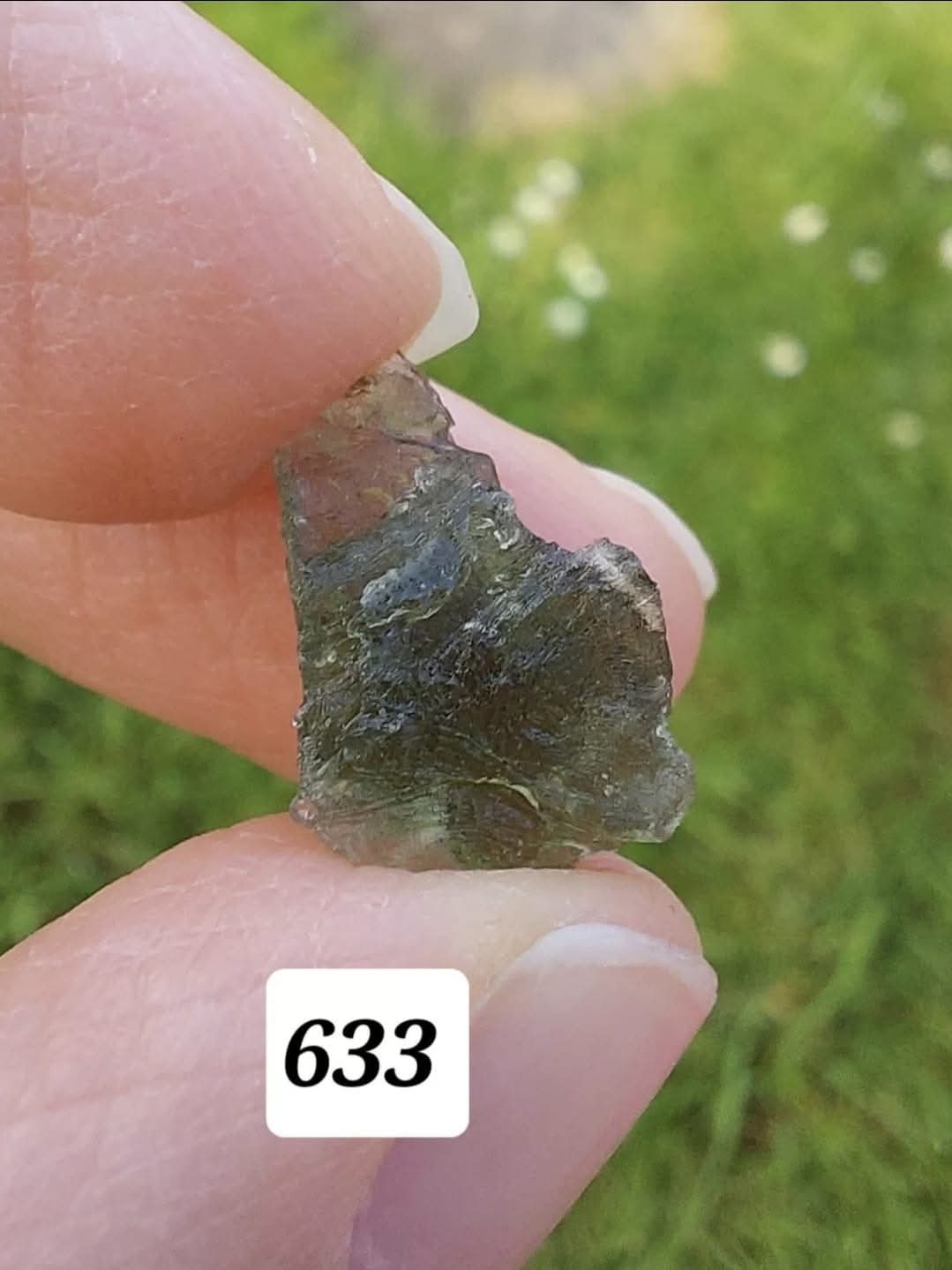 Moldavite Piece, 1.00g, Tektite (Ref: 633)